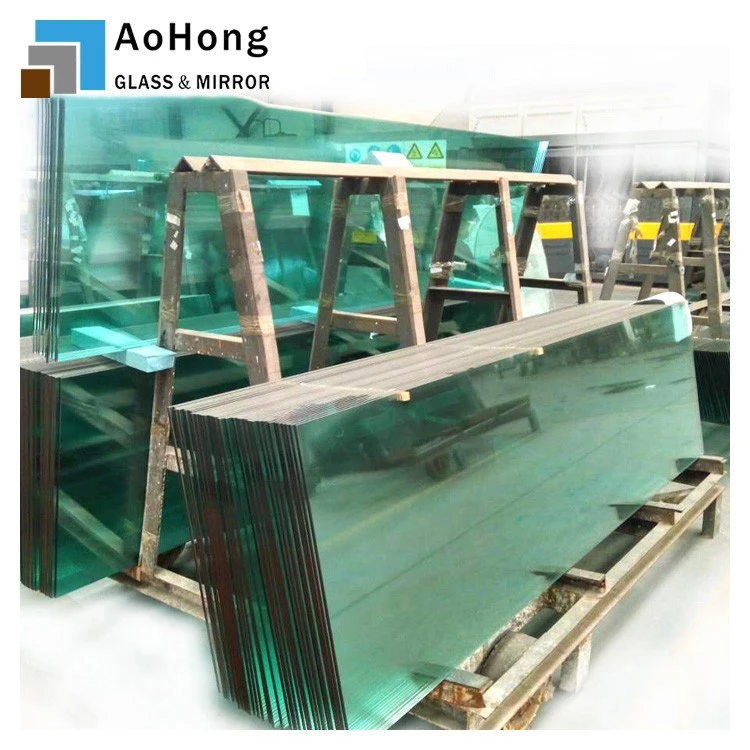 tempered glass door
